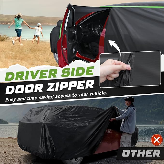 Mixsuper Liner Car Cover for Kia Sportage 1994-2026, 7 Layers Waterproof Car - Image 3