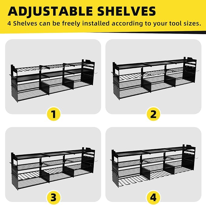 Power Tool Organizer Wall Mount - Image 5