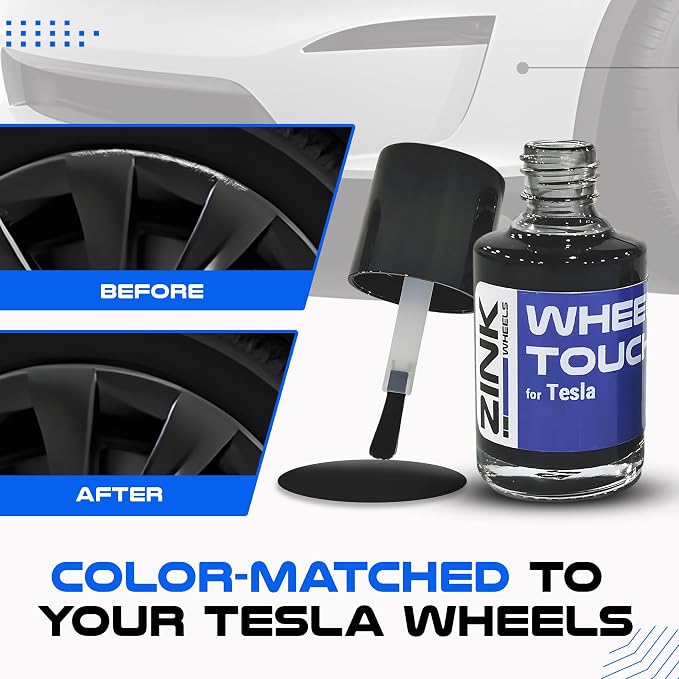 Premium Tesla Wheel Curb Rash Repair Kit - Image 5