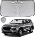 KAYZT Windshield Sun Shade for 2019-2025 2026 Hyun-dai Santa Fe Foldable by KAYZT