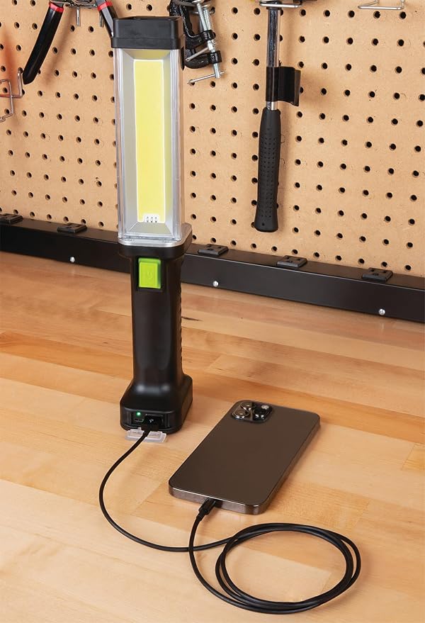 Performance Tool 189 1000LM Li-Ion Work Light w/Power Bank - Image 7