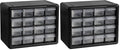 Akro-Mils 16-Drawer Plastic Drawer Storage Cabinet by Akro-Mils