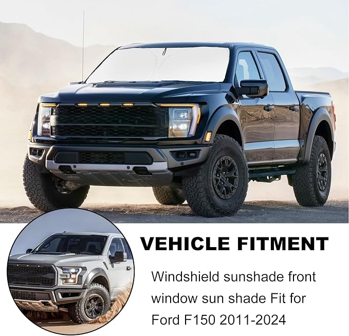 for F150 Sunshade Windshield Sun Shade - Image 3