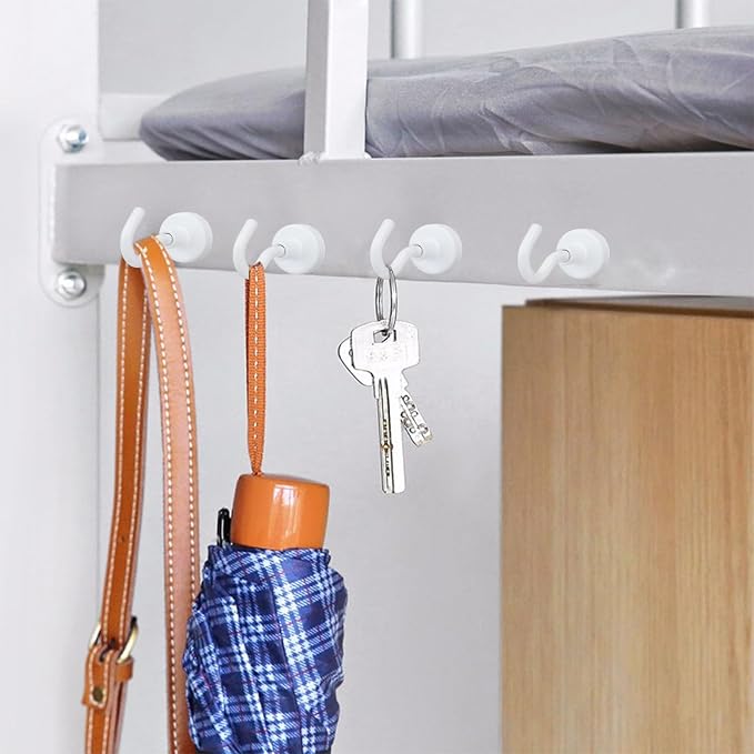 MIKEDE Magnetic Hooks, 40LB+ Heavy Duty Magnet Hooks - Image 6