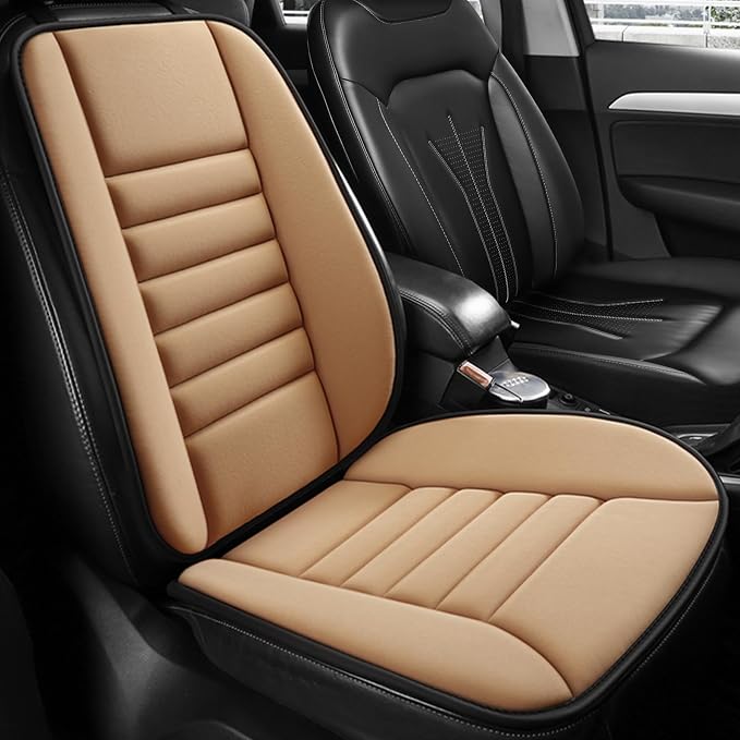 MYFAMIREA Car Seat Cushion and Back Support Pillow 1.2'' Thick Memory Foam Desk by MYFAMIREA