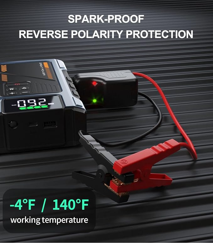 Car Battery Charger Jump Starter - Image 6