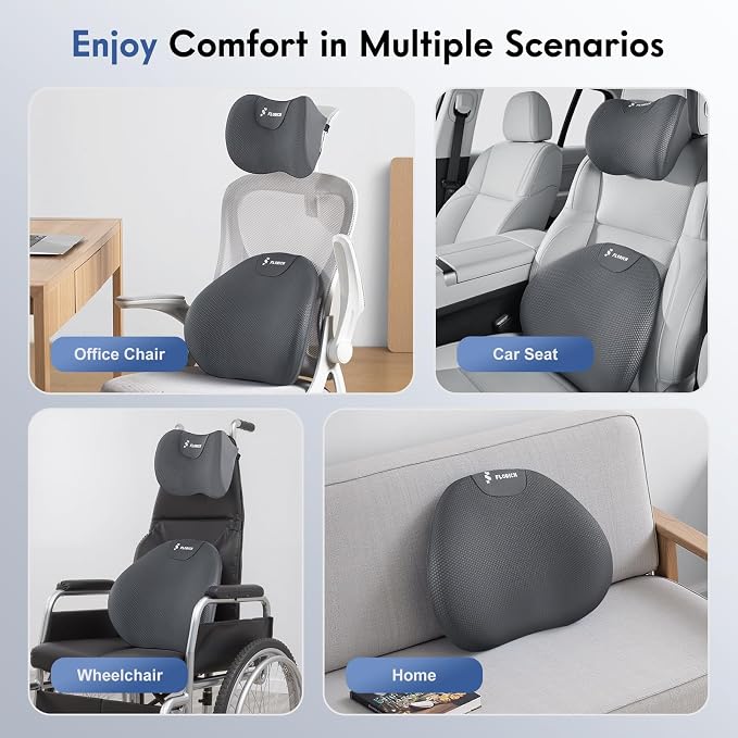 FLORICH Lumbar Support Pillow and Neck Pillow - Image 8