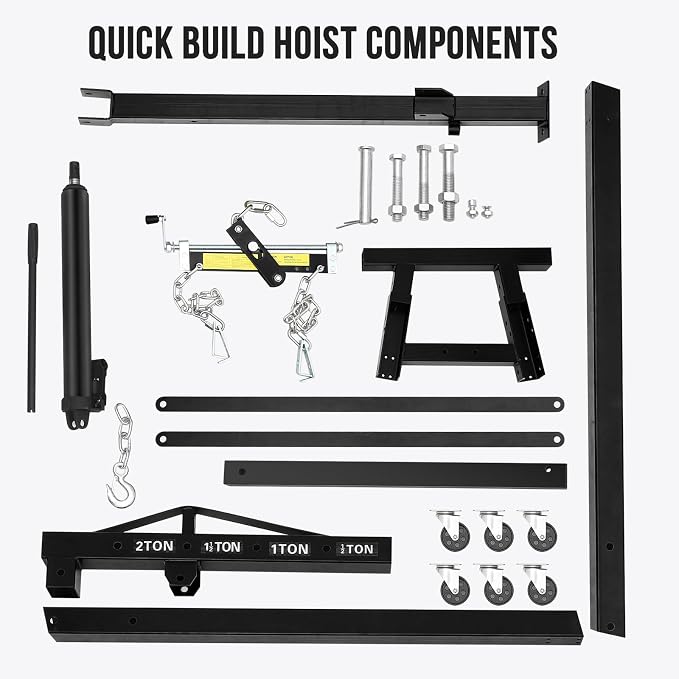 2 Ton Hydraulic Engine Hoist - Image 7