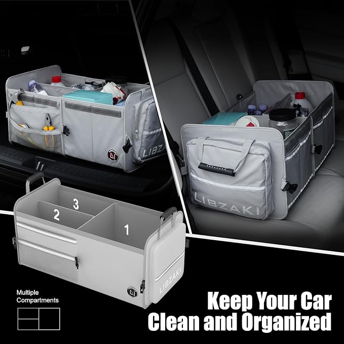 LIBZAKI Car Trunk Storage Organizer - Image 7