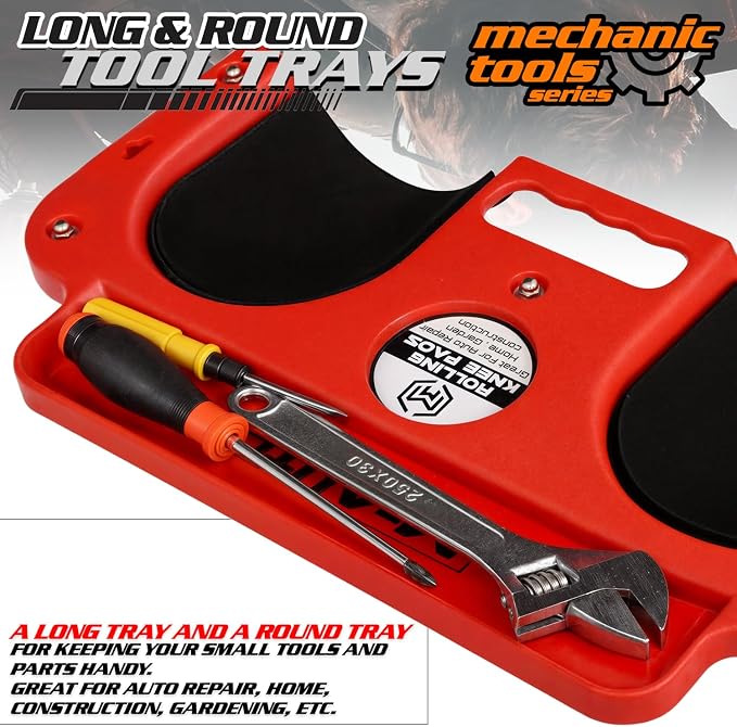 M-AUTO Rolling Knee Creeper Durable Knee Pads - Image 7