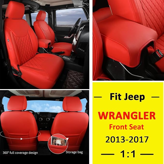 GIANT PANDA Customized Front Car Seat Covers - Image 2