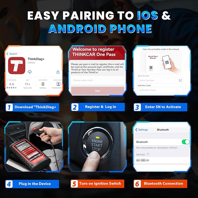 Thinkdiag2 All System Bidirectional Control OBD2 Diagnostic Scanner - Image 9
