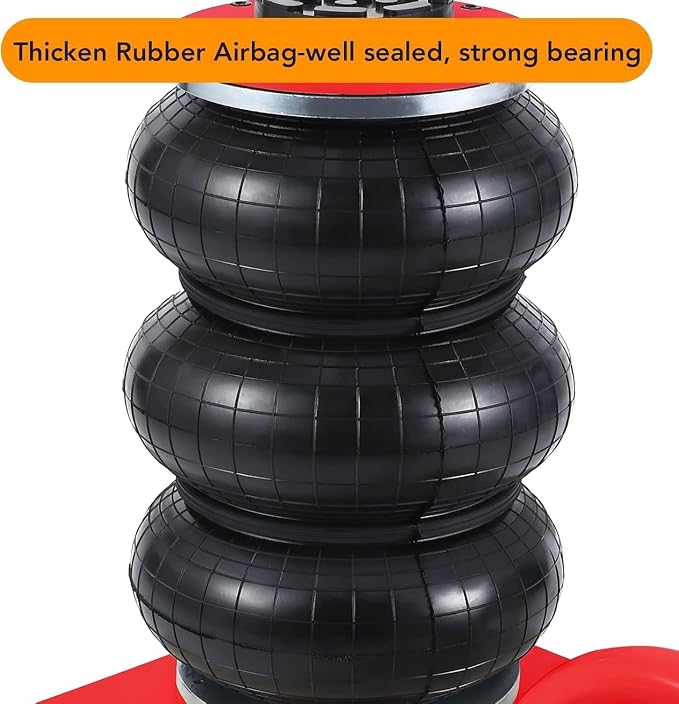 Air Jack, Heavy Duty 3 Ton/6600 lbs Air Bag Jack-3-Ply Pneumatic Lift up to - Image 4