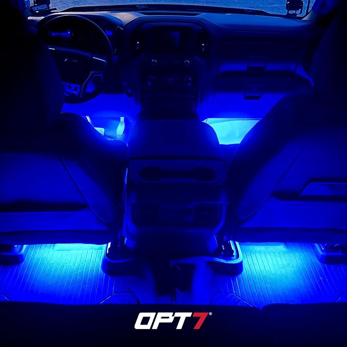 OPT7 Aura Double Row Car LED Lights Interior 6pc - Image 7