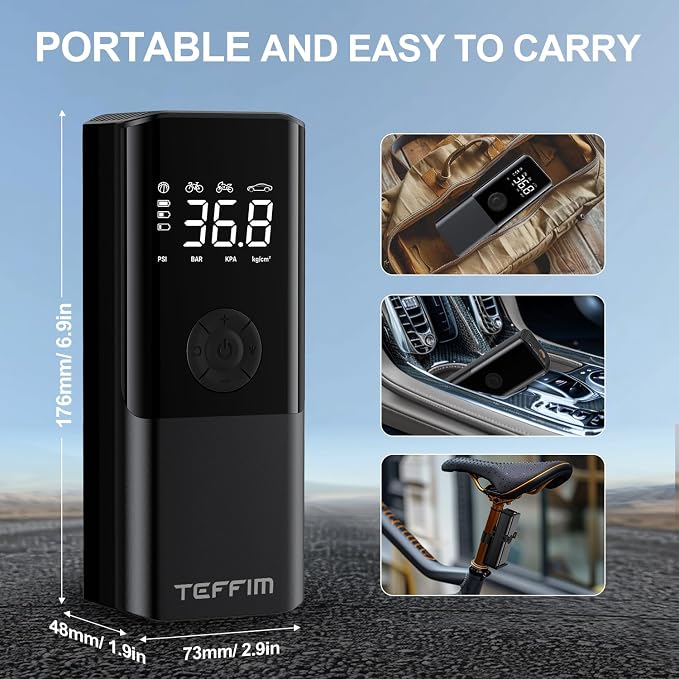 Tire Inflator Portable Air Compressor - Image 5