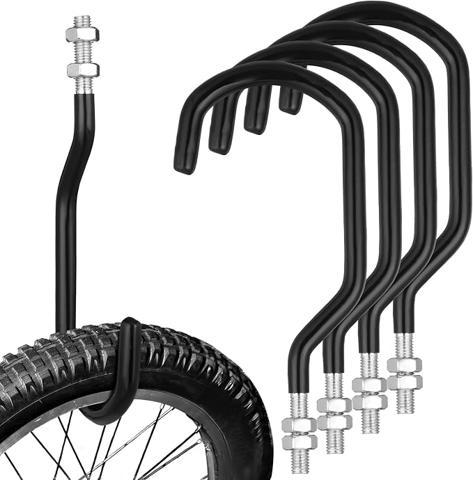 Shimeyao 8 Pcs Machine Thread Bicycle Storage Hook - Image 7