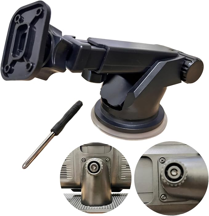 Carplay Mount with Scrwes Flexible Suction Cup Bracket - Image 6