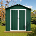 6 x 4 FT Outdoor Storage Metal Shed, Bike Garden Tool Shed by Unknown
