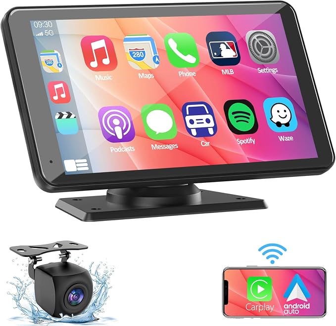 Wireless Double Din Car Stereo Compatible - Image 9