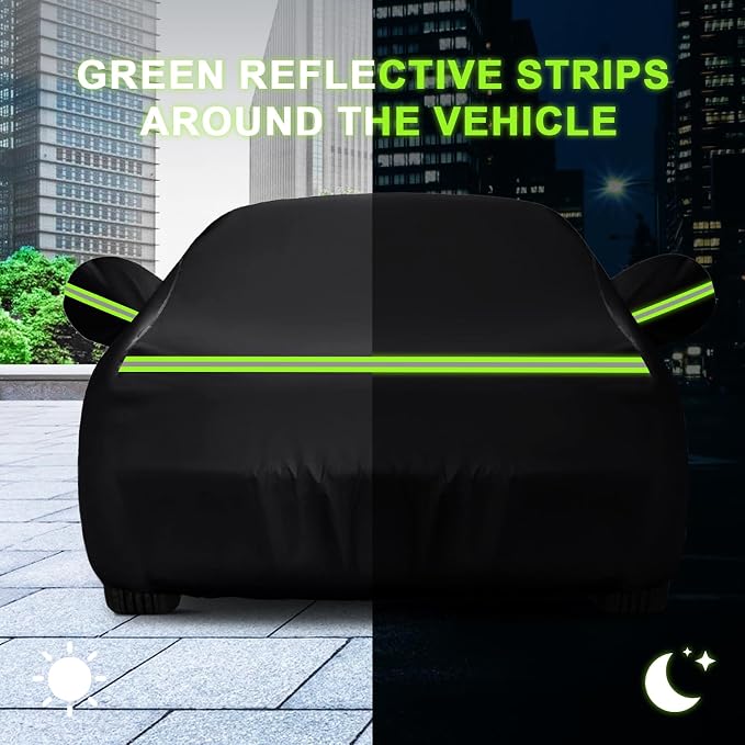 QUNSUNUS Waterproof Car Cover for Ford Fairlane 1968-1970 and Torino 1968-1976 - Image 7