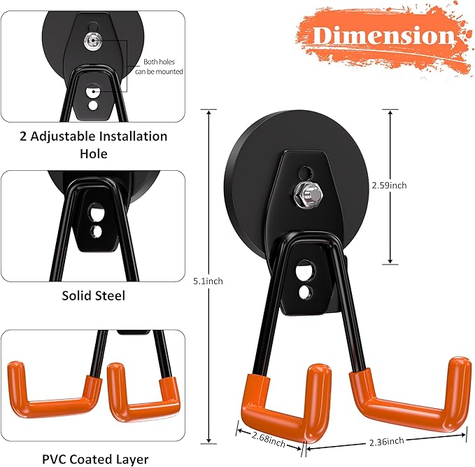 ENUODA Strong Magnetic Hooks Heavy Duty - Image 3