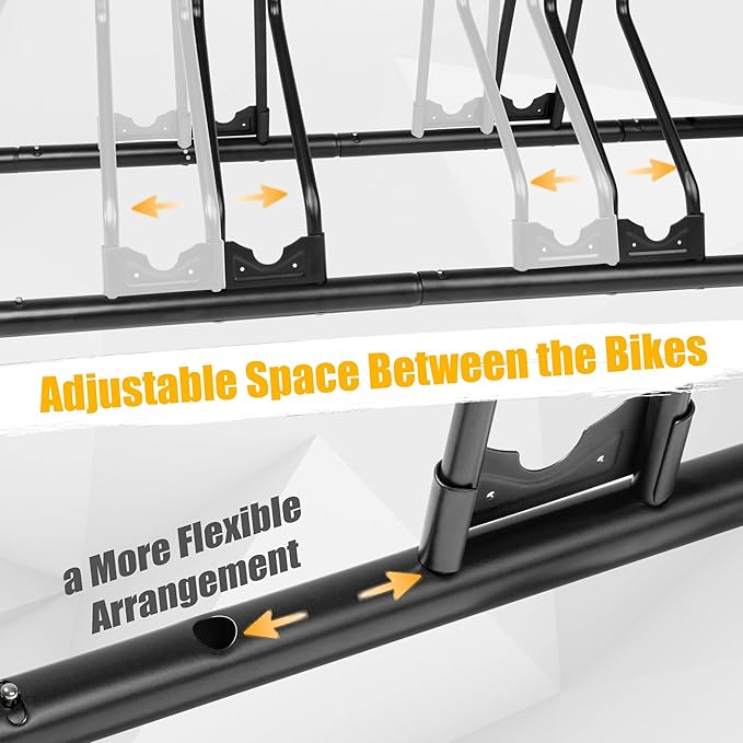 CyclingDeal Bike Rack Floor Parking Bike Stand - Image 4