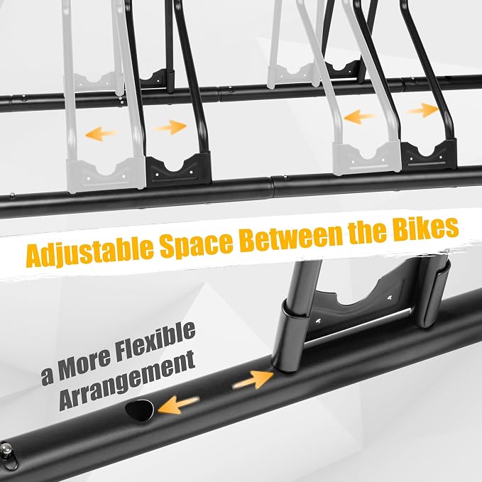 CyclingDeal Bike Rack Floor Parking Bike Stand - Image 4