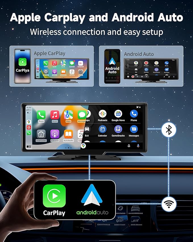 Wireless Carplay Screen for Car - Image 2