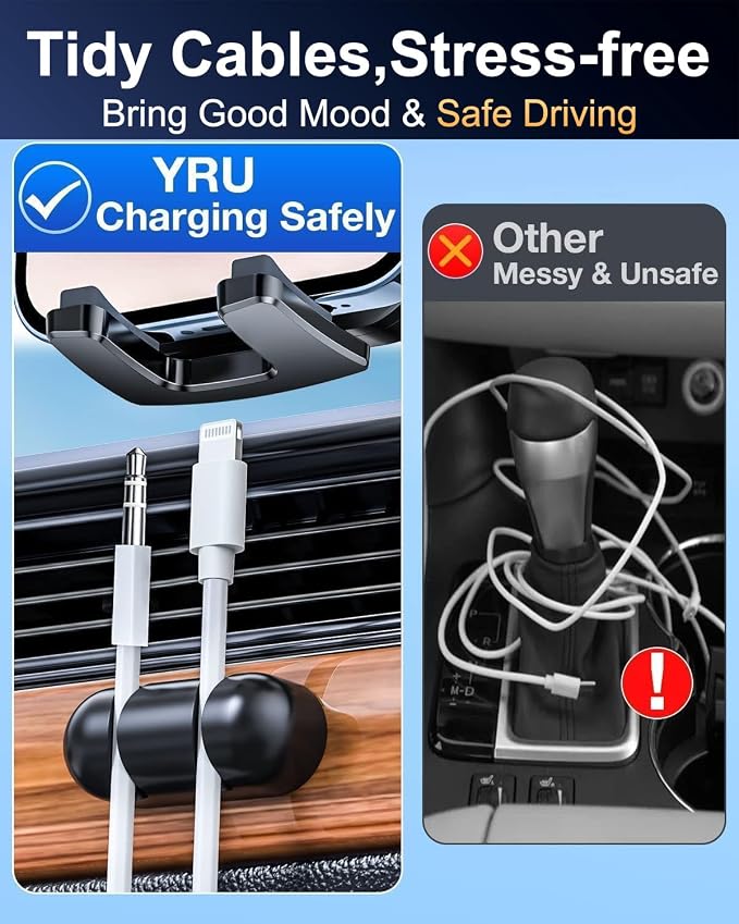 2025 YRU Ultimate Car Phone Holder Mount 【90+LBS Safest Strongest&Patent - Image 6