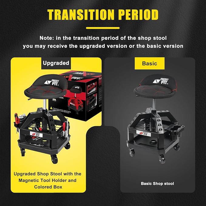 Rolling Shop Stool for Garage - Image 9