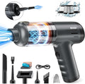 2-in-1 Car Vacuum&Air Duster, 80W/16kpa/12KRPM/30 Mins, High Powerful Dust by AX2V-DirectACCESSORYTOVEHICLE