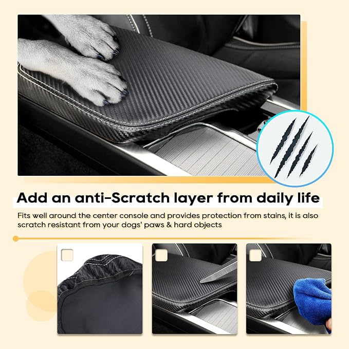 LFOTPP Central Console Armrest Box Cover Fit - Image 3
