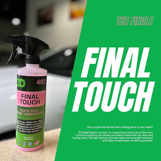 3D Final Touch Quick Detail Spray - Image 2