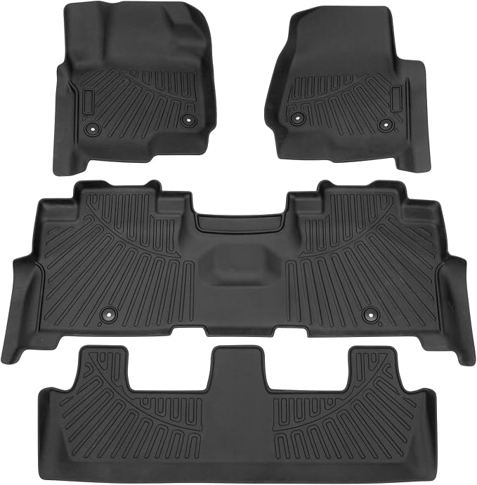 Powerty Floor Mats for 2018-2024 Ford Expedition by Powerty