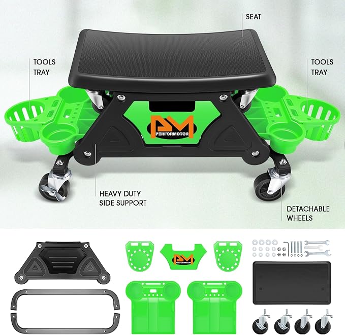 PM PERFORMOTOR Mechanic Stool - Image 2