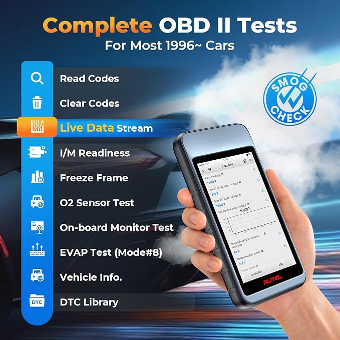 Autel OBD2 Scanner MaxiDiag MD906 PRO, All Systems Car Scanner Diagnostic Tool - Image 6