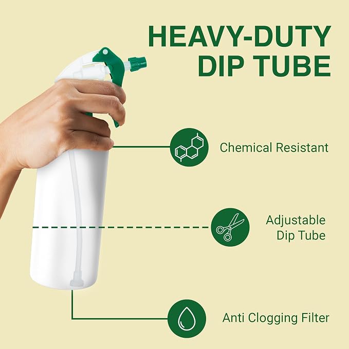 Spray Bottle Nozzle Replacement, Bottle Tops Only - Image 4