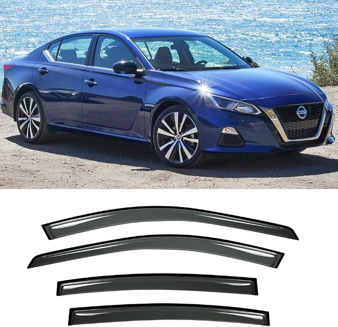 94205 Original Side Window Wind Deflector, Window Visors fit by STARTSHIP
