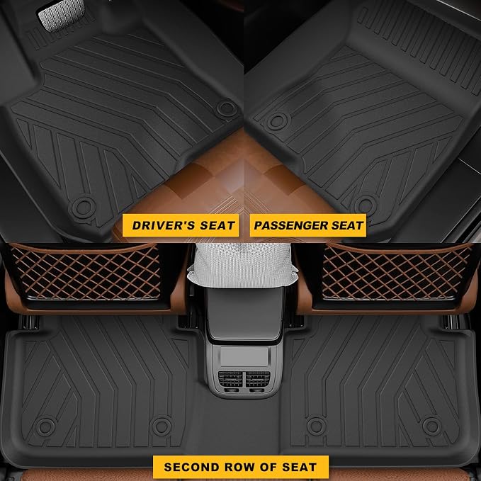 Floor Mats & Cargo Liner & Backrest Mat Fit - Image 2