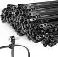 1000 PCS 10 inch Black Zip Ties by MasiStranth