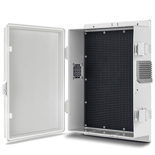 Outdoor Electrical Junction Box, ABS Water Resistant Enclosure by Namunanee