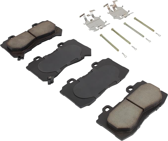 Premium Ceramic Front Brake Pads Compatible - Image 2