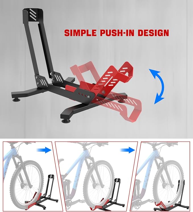 Bike Stand Floor, Portable Bike Rack - Image 4