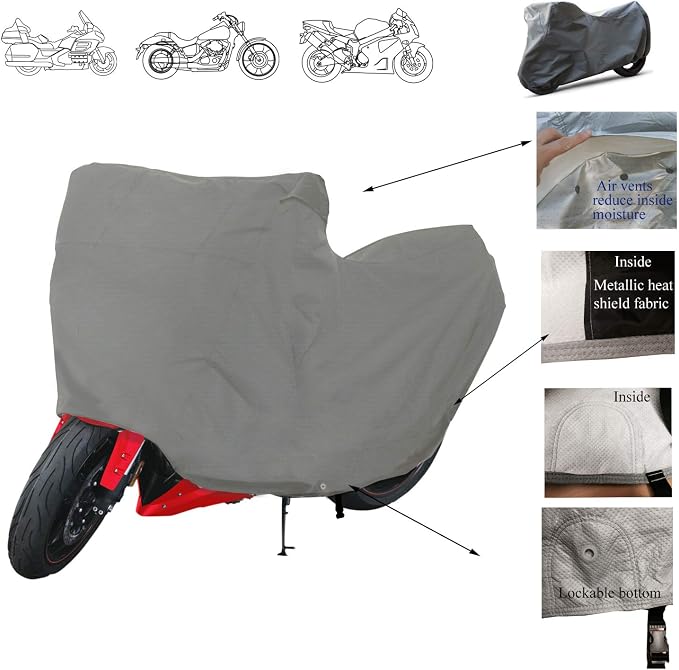SavvyCraft Supreme Motorcycle Storage Cover - Image 2