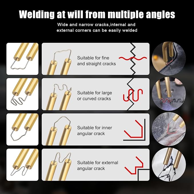 ATOLS Plastic Welder, Plastic Welding Kit, Hot Stapler Kit, Plastic Welder Gun - Image 5