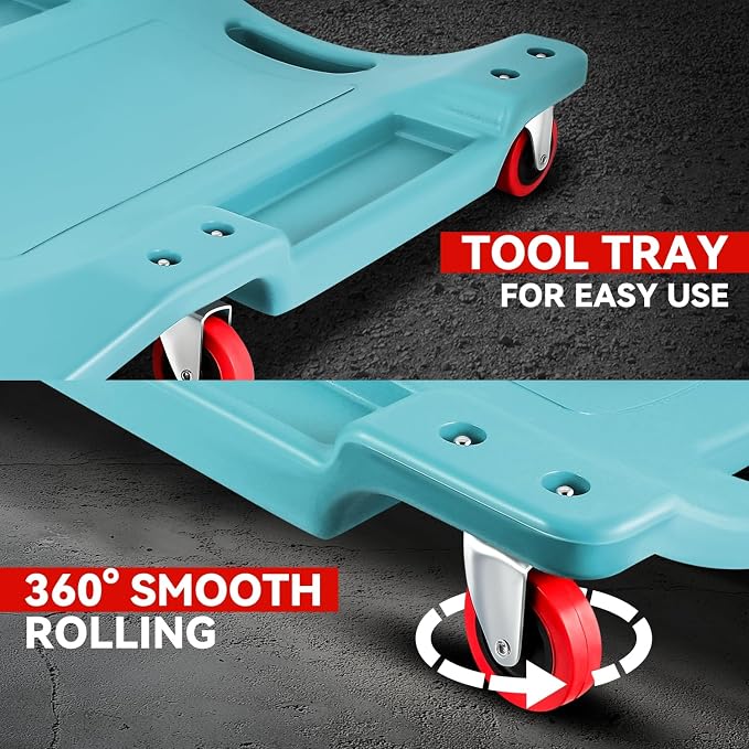 Auto Dynasty 36 Inches Mechanic Creeper, Automotive Garage Repair Low Profile - Image 5