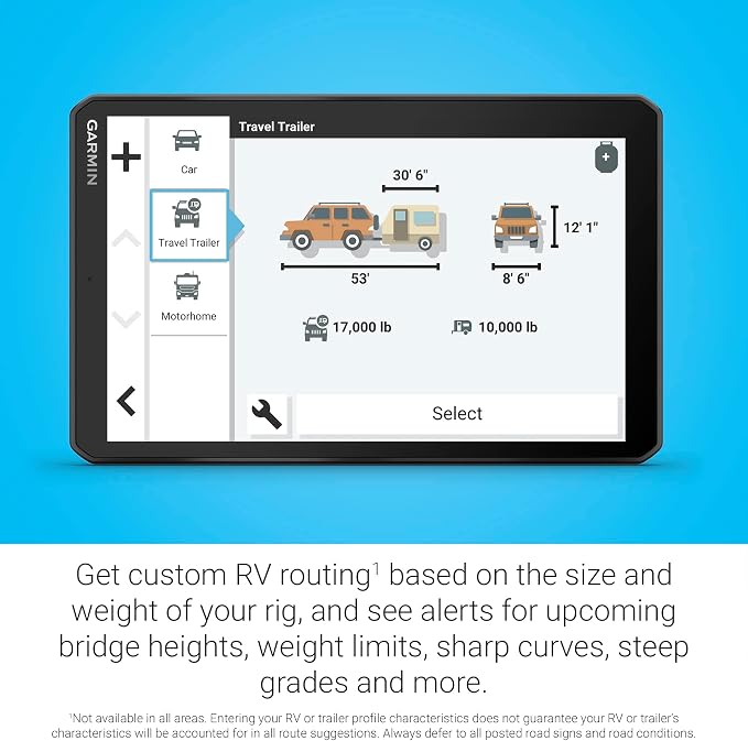 Garmin RV 895 RV MT-S GPS Navigator - Image 4