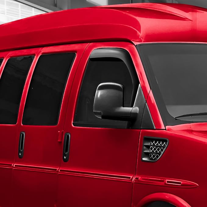 Voron Glass in-Channel Extra Durable Rain Guards - Image 2