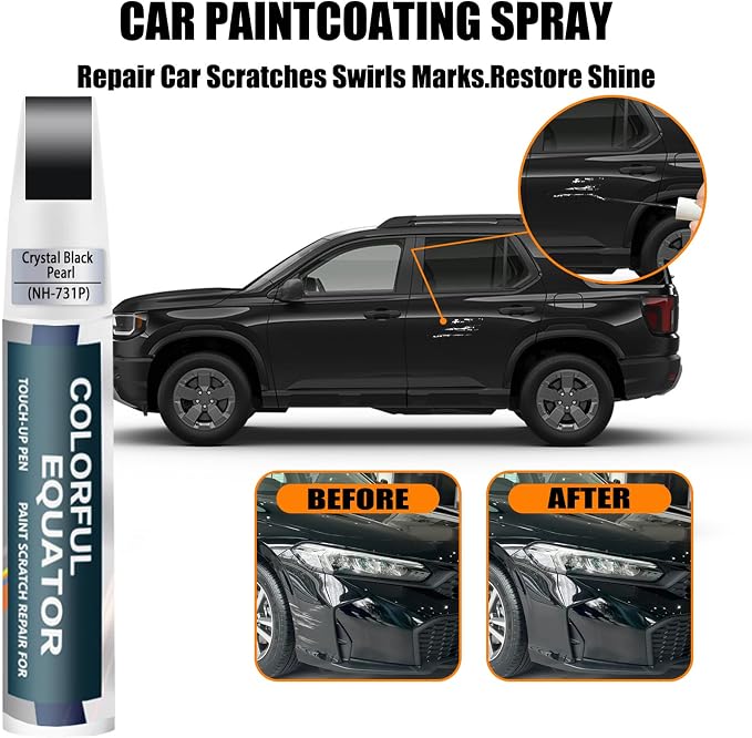 Crystal Black Pearl Touch Up Paint Compatible - Image 3