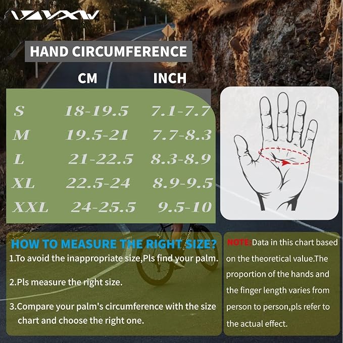 VXW High Protection Motorcycle Gloves - Image 7